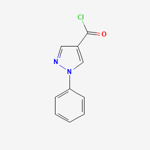 1-Phenyl-1H-pyrazole-4-carbonyl chloride
