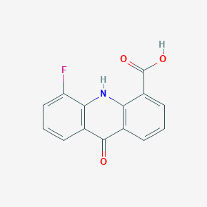 5-Fluoro-9-oxo-9,10-dihydroacridine-4-carboxylic acid