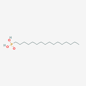 molecular formula C16H35O3P B1340412 Hexadecylphosphonic acid CAS No. 4721-17-9