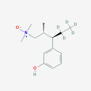 molecular formula C14H23NO2 B13404164 Tapentadol-d5 N-Oxide CAS No. 1346603-32-4