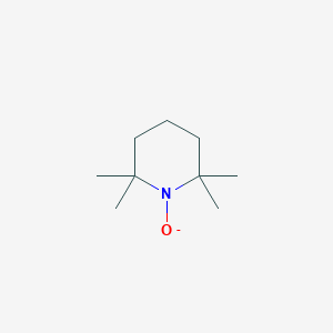 molecular formula C9H18NO- B13404222 2,2,6,6-Tetramethyl-1-oxidopiperidine 