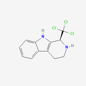 molecular formula C12H11Cl3N2 B13404230 (S)-1-Trichloromethyl-1,2,3,4-Tetrahydro-|A-carboline 