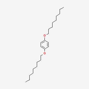 molecular formula C24H42O2 B13404237 1,4-Bis(nonyloxy)benzene 
