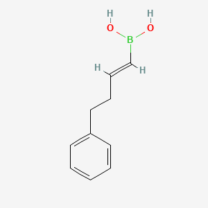 molecular formula C10H13BO2 B13404295 [(1E)-4-Phenyl-1-buten-1-yl]boronic Acid 