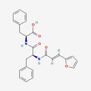 molecular formula C25H24N2O5 B1340431 FA-Phe-Phe CAS No. 83661-95-4