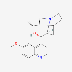 molecular formula C20H24N2O2 B13404320 (S)-[(2S)-5-ethenyl-1-azabicyclo[2.2.2]octan-2-yl]-(6-methoxyquinolin-4-yl)methanol 