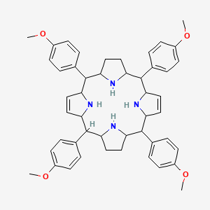 molecular formula C48H56N4O4 B13404428 meso-Tetra (4-methoxyphenyl) porphine 