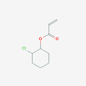 molecular formula C9H13ClO2 B13404488 2-Chlorocyclohexyl acrylate CAS No. 125215-25-0