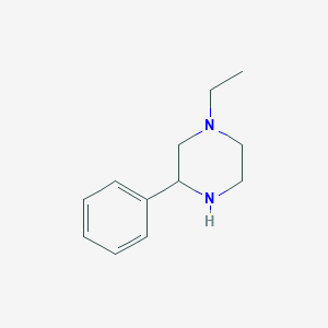 B1340449 1-Ethyl-3-phenylpiperazine CAS No. 5271-30-7