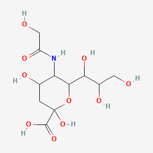 molecular formula C11H19NO10 B13404490 NeuGc;GcNeu 