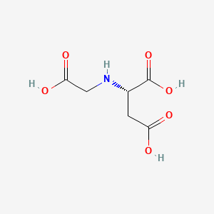 molecular formula C6H9NO6 B13404503 N-(Carboxymethyl)aminosuccinic acid CAS No. 56375-41-8