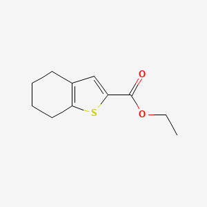 molecular formula C11H14O2S B1340452 Ethyl 4,5,6,7-tetrahydro-1-benzothiophene-2-carboxylate CAS No. 19282-45-2