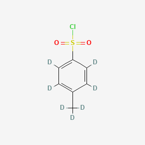 molecular formula C7H7ClO2S B13404584 4-Toluenesulfonyl-d7 Chloride 