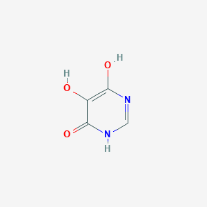 molecular formula C4H4N2O3 B13404662 5,6-Dihydroxy-4(3H)-pyrimidinone 