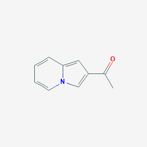 1-Indolizin-2-ylethanone