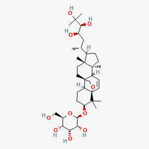 molecular formula C36H60O10 B13404776 Karaviloside XI 