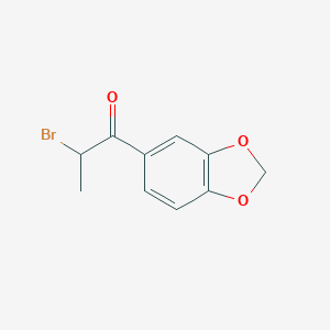 molecular formula C10H9BrO3 B134048 1-(Benzo[d][1,3]dioxol-5-yl)-2-bromopropan-1-one CAS No. 52190-28-0