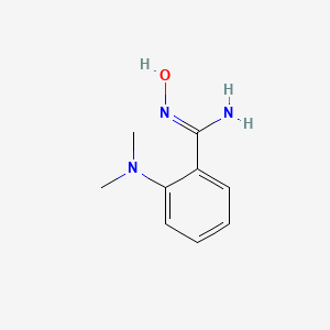 2-(Dimethylamino)-N'-hydroxybenzenecarboximidamide