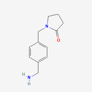1-(4-Aminomethyl-benzyl)-pyrrolidin-2-one