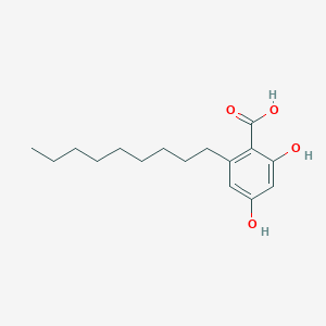 molecular formula C16H24O4 B13405027 2,4-Dihydroxy-6-nonylbenzoic Acid 