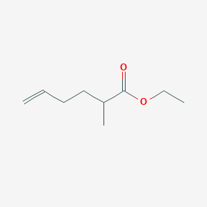 molecular formula C9H16O2 B13405109 Ethyl 2-Methyl-5-hexenoate 