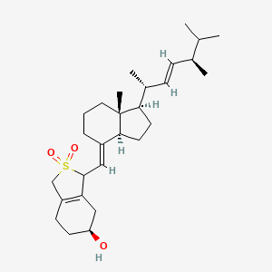 molecular formula C28H44O3S B13405176 Vitamin D2 SO2 Adduct 