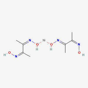 molecular formula C8H16N4NiO4 B13405219 Dimethylglyoxime dinickel salt 