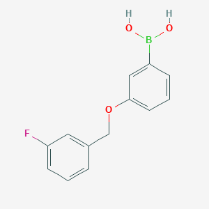 (3-((3-Fluorobenzyl)oxy)phenyl)boronic acid
