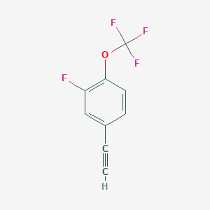 3-Fluoro-4-(trifluoromethoxy)phenylacetylene