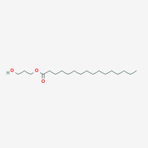 molecular formula C19H38O3 B13405466 3-Hydroxypropyl hexadecanoate CAS No. 821-16-9