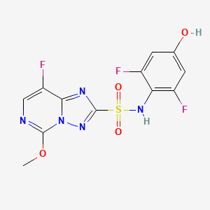 molecular formula C12H8F3N5O4S B13405468 4-Hydroxy Florasulam 