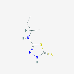 5-(Sec-butylamino)-1,3,4-thiadiazole-2-thiol