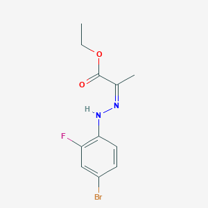 molecular formula C11H12BrFN2O2 B13405557 C11H12BrFN2O2 