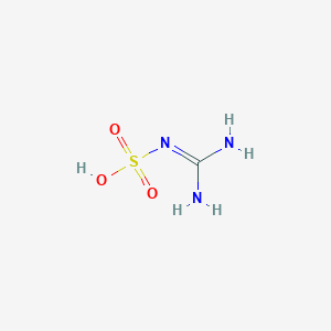 molecular formula CH5N3O3S B13405601 Sulphoguanidine 