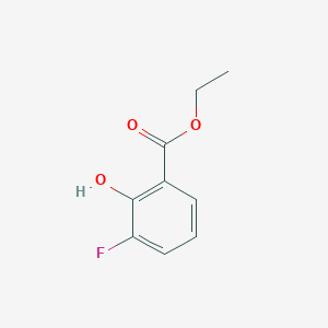 molecular formula C9H9FO3 B13405620 Ethyl 3-fluoro-2-hydroxybenzoate CAS No. 773134-57-9