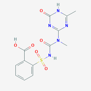 molecular formula C13H13N5O6S B13405690 O-Demethyl Tribenuron 