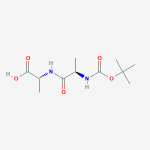 molecular formula C11H20N2O5 B13405698 N-[N-Boc-D-alaninyl]-D-alanine 