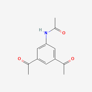 molecular formula C12H13NO3 B13405852 N-(3,5-Diacetylphenyl)acetamide CAS No. 87533-50-4