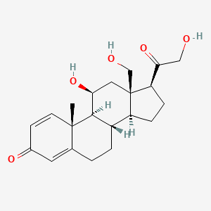 molecular formula C21H28O5 B13405868 1-Dehydroaldosterone 