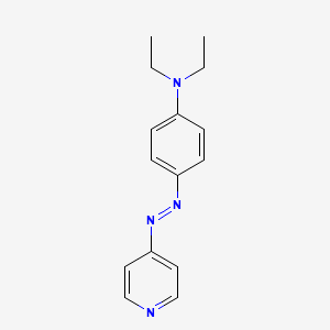 B1340596 4-(4-Diethylaminophenylazo)pyridine CAS No. 89762-42-5