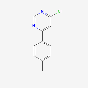 molecular formula C11H9ClN2 B13405962 4-Chloro-6-(p-tolyl)pyrimidine 