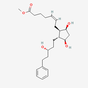 molecular formula C24H36O5 B13405997 Latanoprost methyl ester CAS No. 913258-31-8