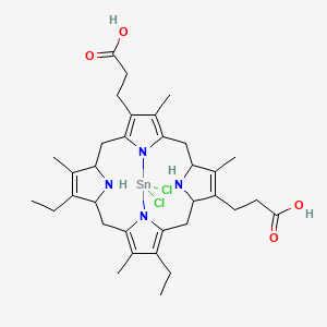 molecular formula C34H46Cl2N4O4Sn B13406016 SnPPIX 