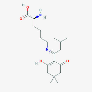 molecular formula C19H32N2O4 B13406128 Lys(ivDde) 
