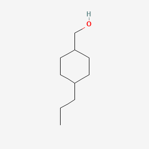 molecular formula C10H20O B1340615 trans-4-Propylcyclohexanemethanol CAS No. 63767-88-4