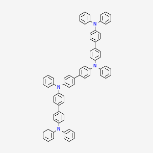 molecular formula C72H56N4 B13406212 N4,N4'-(biphenyl-4,4'-diyl)bis(N4,N4',N4'-triphenylbiphenyl-4,4'-diamine 