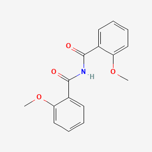 molecular formula C16H15NO4 B13406275 Di-o-anisamide 