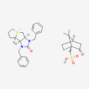 molecular formula C32H41N2O5S2+ B13406326 (+)-Trimethaphan Camphorsulfonate 