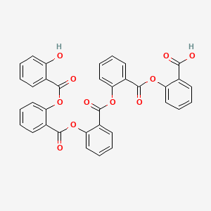 molecular formula C35H22O11 B13406372 Penta-salicyclic Acid 