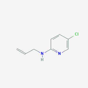 molecular formula C8H9ClN2 B13406383 N-Allyl-5-chloropyridin-2-amine 